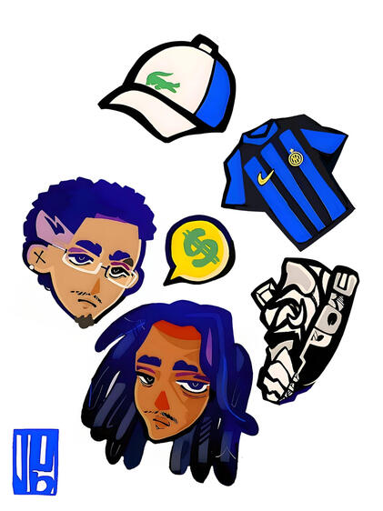 icon + elementos adicionais