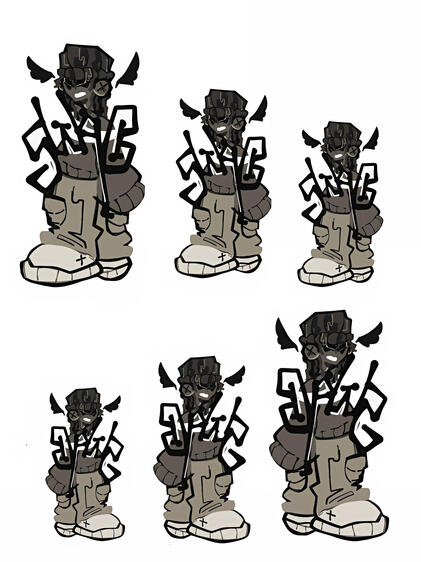 corpo inteiro + cenário simples